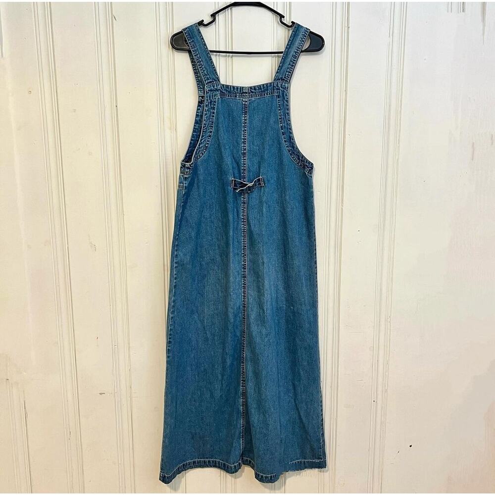 Warner Bros Studio Store Small Vintage Blue Looney Tunes Overall Jumper Dress View 4
